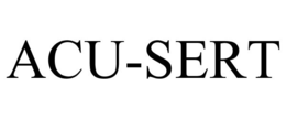 ACU-SERT trademark
