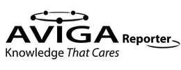 AVIGA REPORTER KNOWLEDGE THAT CARES trademark