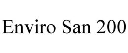ENVIRO SAN 200 trademark