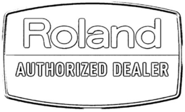 ROLAND AUTHORIZED DEALER trademark