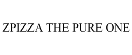 ZPIZZA THE PURE ONE trademark