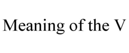 MEANING OF THE V trademark