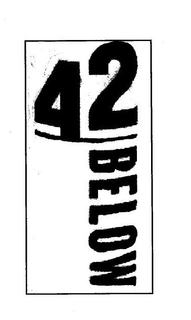 42 BELOW trademark