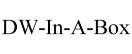 DW-IN-A-BOX trademark