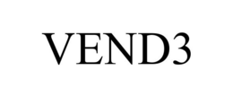 VEND3 trademark