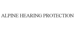 ALPINE HEARING PROTECTION trademark