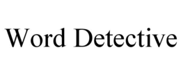 WORD DETECTIVE trademark