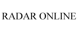 RADAR ONLINE trademark