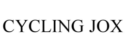 CYCLING JOX trademark