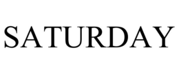 SATURDAY trademark