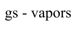GS - VAPORS trademark