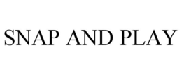 SNAP AND PLAY trademark