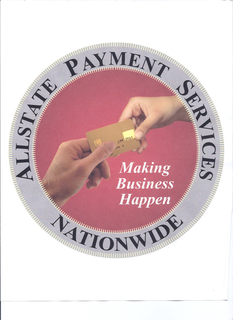 ALLSTATE PAYMENT SERVICES NATIONWIDE MAKING BUSINESS HAPPEN trademark
