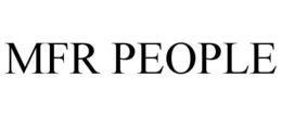 MFR PEOPLE trademark