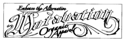 EMBRACE THE ALTERNATIVE MOTAVATION ORGANIC APPAREL trademark