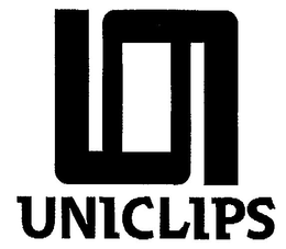 UU UNICLIPS trademark