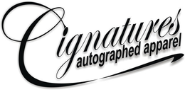 CIGNATURES AUTOGRAPHED APPAREL trademark