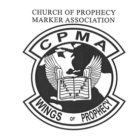 CHURCH OF PROPHECY MARKER ASSOCIATION CPMA WINGS OF PROPHECY HOLY BIBLE trademark