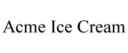 ACME ICE CREAM trademark