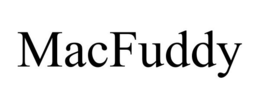 MACFUDDY trademark