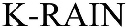K RAIN trademark