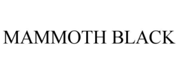 MAMMOTH BLACK trademark