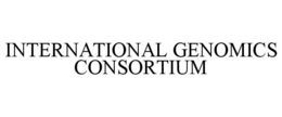 INTERNATIONAL GENOMICS CONSORTIUM trademark