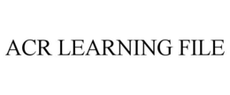 ACR LEARNING FILE trademark