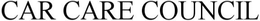 CAR CARE COUNCIL trademark