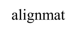 ALIGNMAT trademark