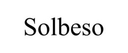 SOLBESO trademark
