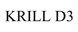 KRILL D3 trademark