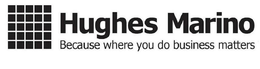 HUGHES MARINO BECAUSE WHERE YOU DO BUSINESS MATTERS trademark