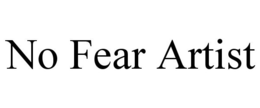 NO FEAR ARTIST trademark