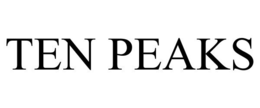 TEN PEAKS trademark