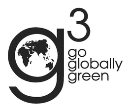 G 3 GO GLOBALLY GREEN trademark