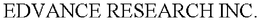 EDVANCE RESEARCH INC. trademark