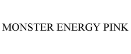 MONSTER ENERGY PINK trademark