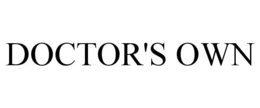 DOCTOR'S OWN trademark