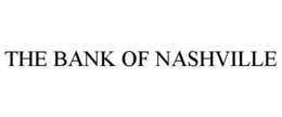 THE BANK OF NASHVILLE trademark