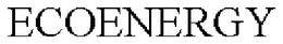 ECOENERGY trademark