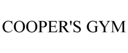 COOPER'S GYM trademark