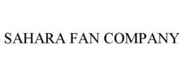 SAHARA FAN COMPANY trademark