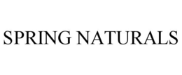 SPRING NATURALS trademark