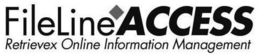 FILELINEACCESS RETRIEVEX ONLINE INFORMATION MANAGEMENT trademark