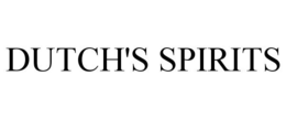 DUTCH'S SPIRITS trademark