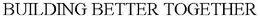 BUILDING BETTER TOGETHER trademark