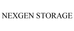 NEXGEN STORAGE trademark