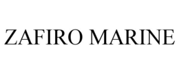 ZAFIRO MARINE trademark