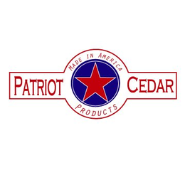 PATRIOT CEDAR PRODUCTS MADE IN AMERICA trademark